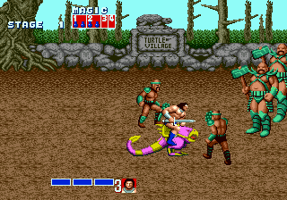 Скриншот игры Golden Axe